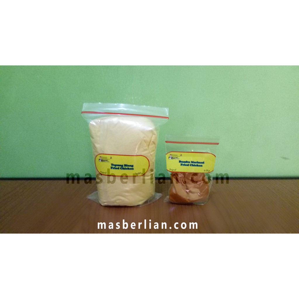 

Bumbu Marinasi Dan Tepung Biang Paket Ekonomis