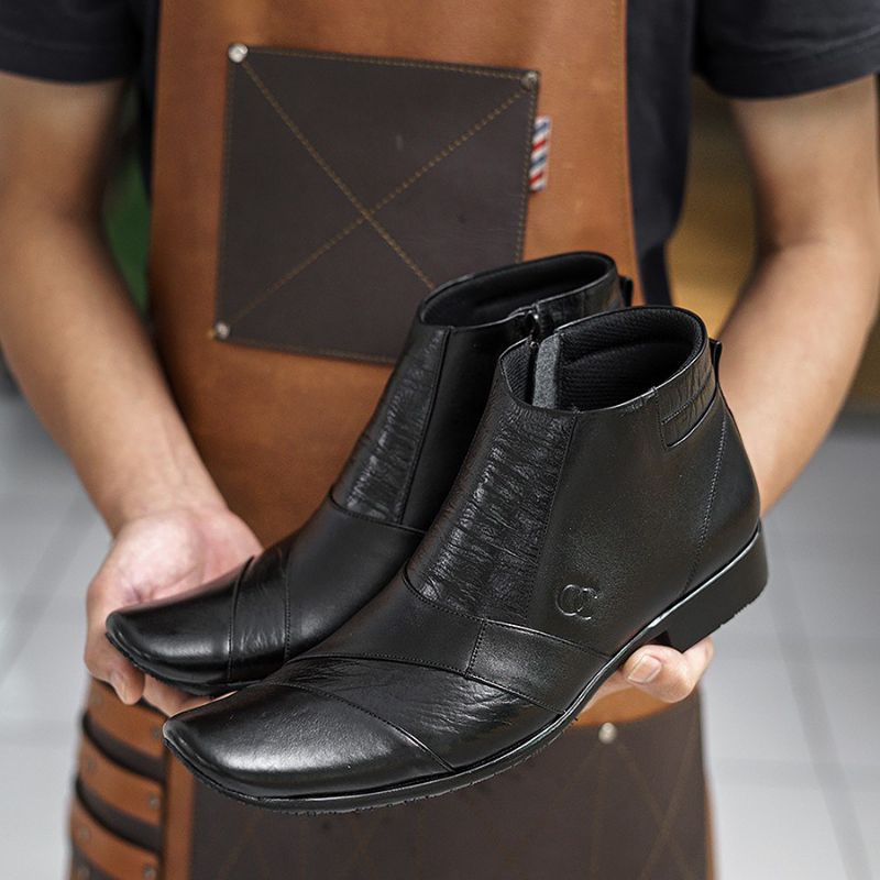 OC 475 SEPATU KULIT ASLI PRIA ODON CIBADUYUT.