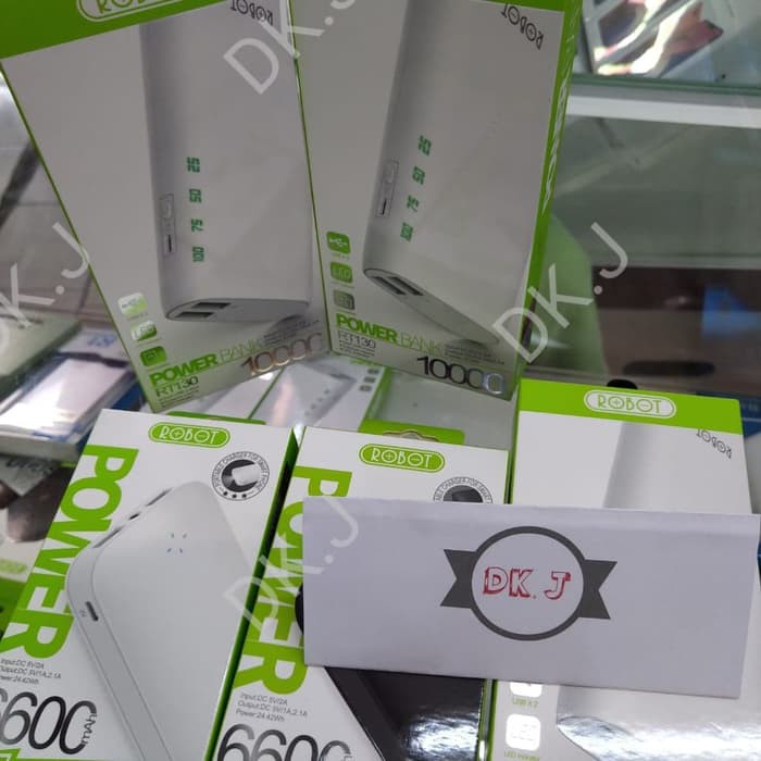 powerbank robot 6600mAh RT 7300 -