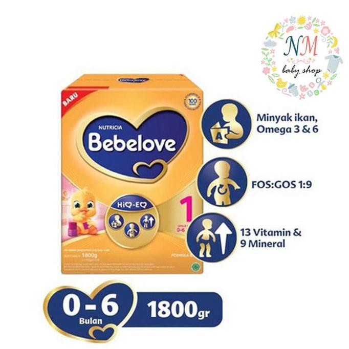 BEBELOVE 1 1800GRAM SUSU BAYI 0-6 BULAN