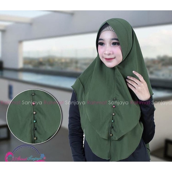 Khimar benita kancing by rahmat sanjaya