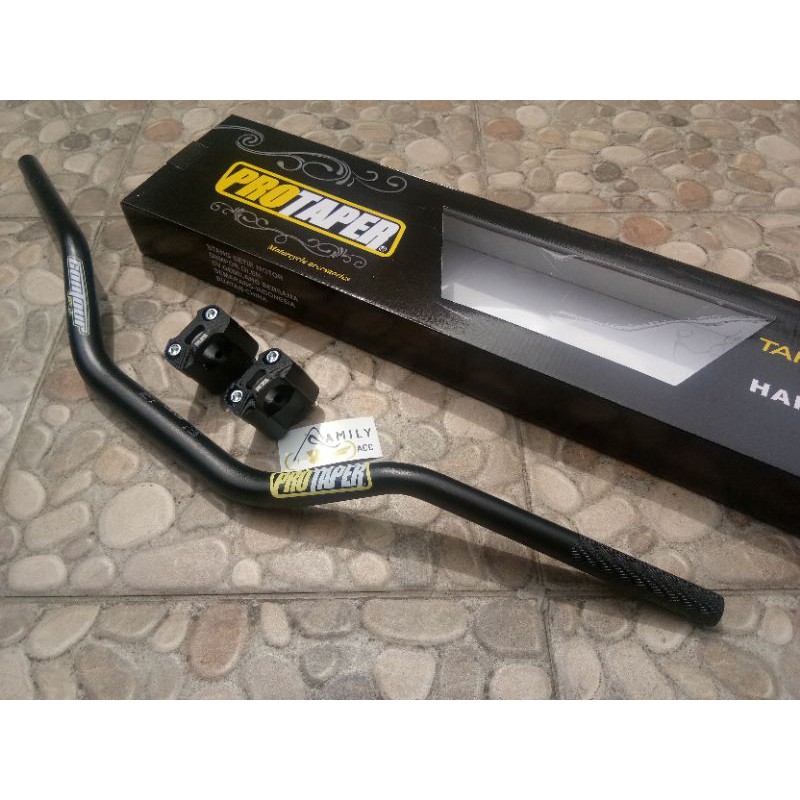 Stang Fatbar Protaper Hight + Raiser Stang Protaper Motor Klx Trail CRF Vixion Nmax Beat Street Tige