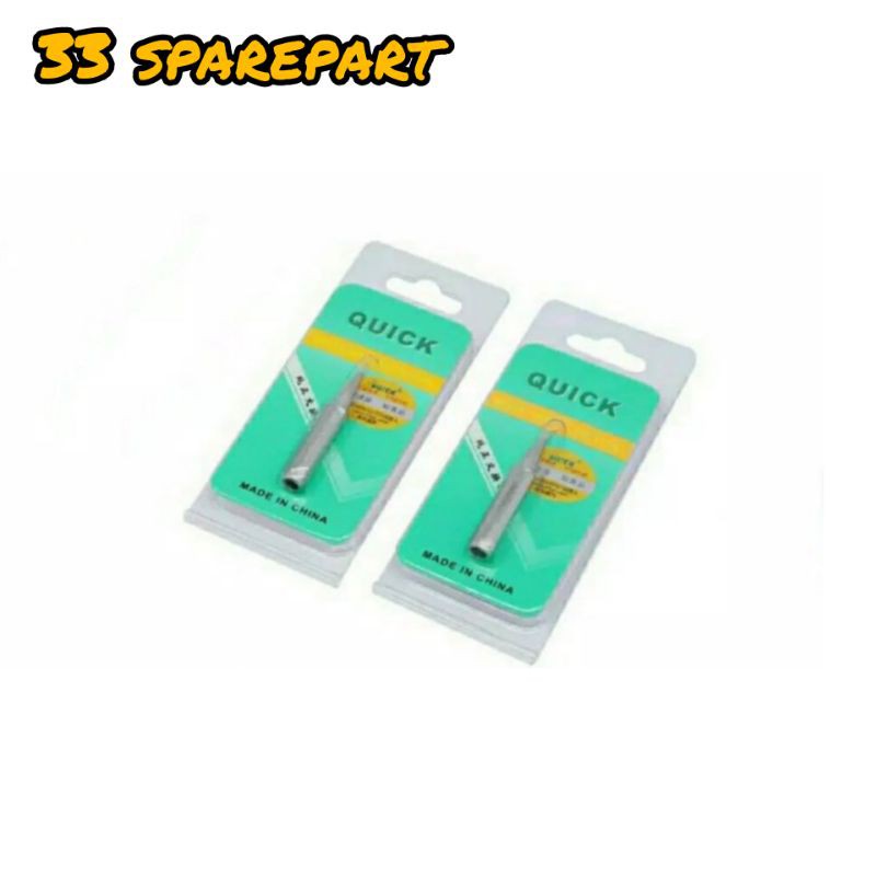 mata solder lurus / bengkok silver quick
