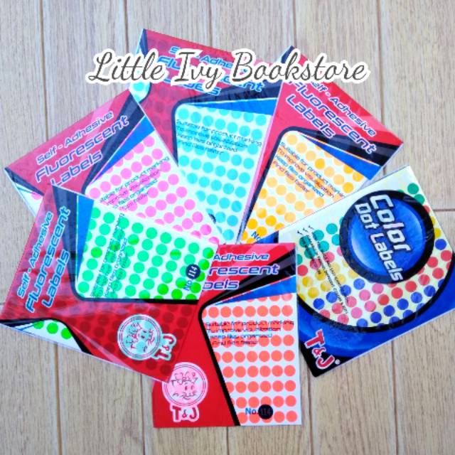 

Sticker Dot/Stiker Bulat Tom & Jerry Warna Warni/Stabilo Highlight. DIY Montessori Anak