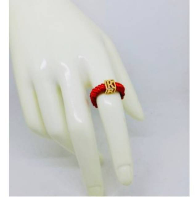 [NEW PRODUK] Cincin rajut huruf //cincin inisial //cincin abjad //cincin alphabet //