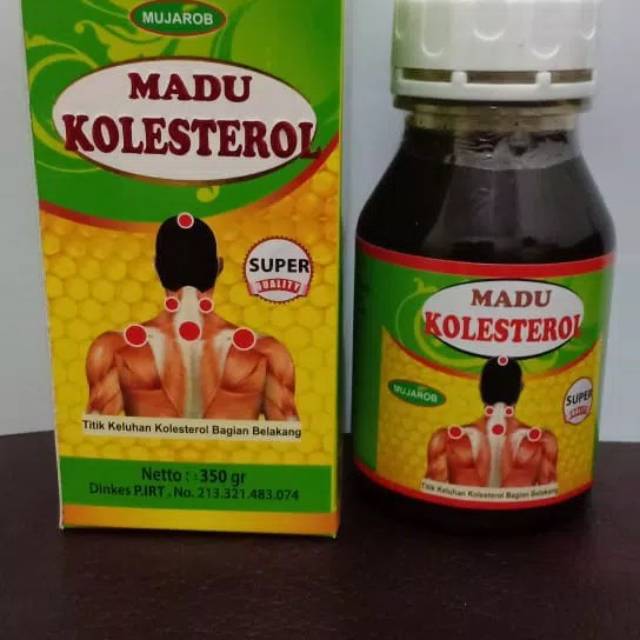 

Madu Kolestrol Mujarob super Extra Pegagan