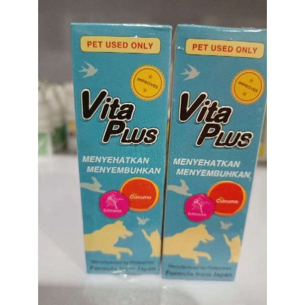 Vitamin kucing - VITA PLUS menyehatkan penyembuhan kucing/anjing