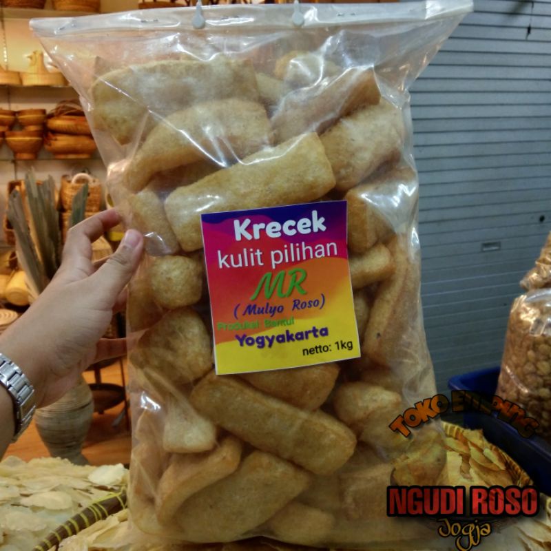 

[100gr] KRECEK SAYUR KULIT SAPI IRISAN PANJANG BESAR MERK MR