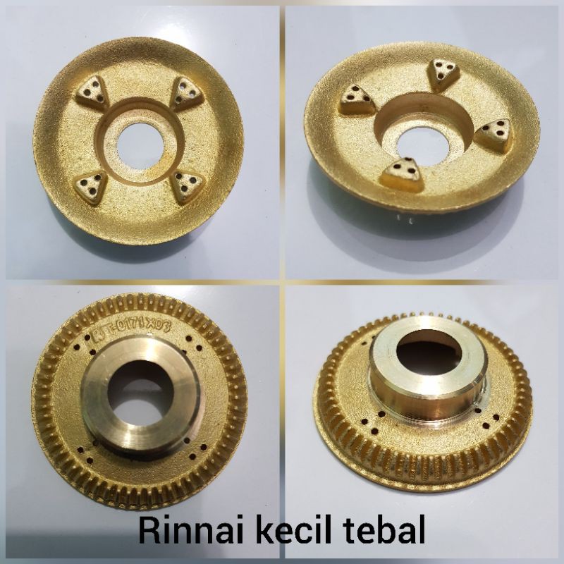 Ring Kompor Burner TEBAL Model Rinnai Kecil/Kiri Spare part Kompor gas