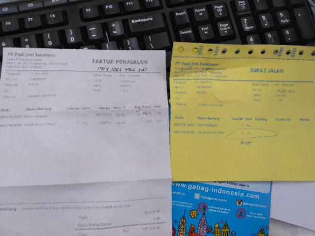 Gabag Kids Lunch Backpack - Tas Sekolah Anak- Genta- Merah Dengan Motif Batik