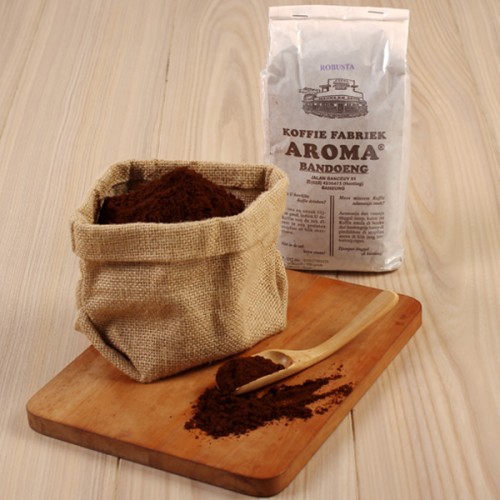 

KOPI AROMA MOKKA ARABIKA 250gr KOFFIE FABRIEK AROMA BANDUNG / KOPI BUBUK BANDUNG