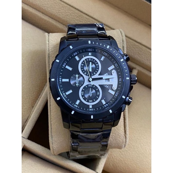 Premium Jam Tangan Pria rantai anti air gratis kotak