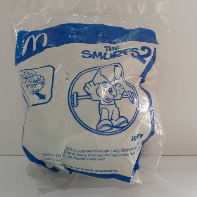 The Smurfs 2 Jokey Happy Meal Mcdonald Mcd