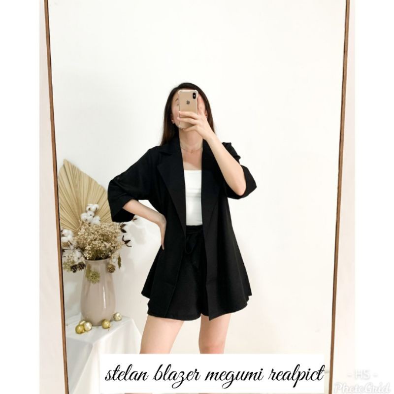 Harga Set Blazer Crop Wanita Terbaru Mei 2022 | BigGo Indonesia