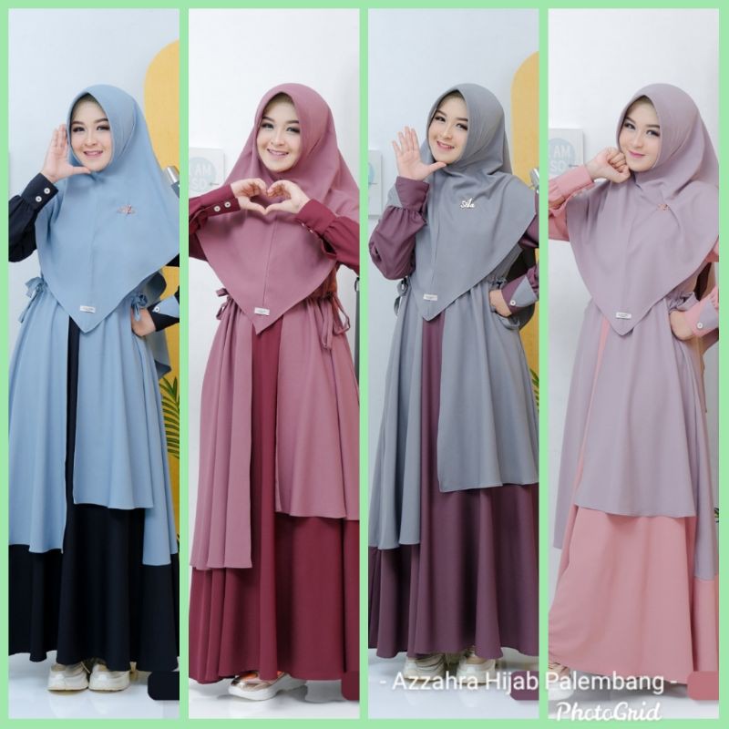 ARUMI GAMIS CANTIK SATU SET BY ADEN HIJAB