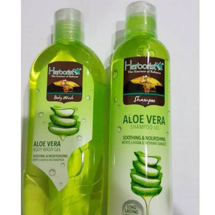 Herborist Body wash &amp; Shampo Gell Aloe Vera / Zaitun 250ml