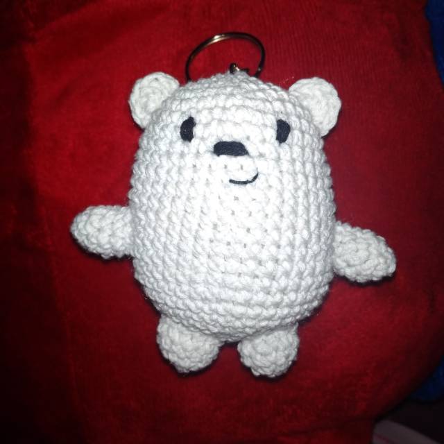ICE BEAR WE BARE BEARS AMIGURUMI