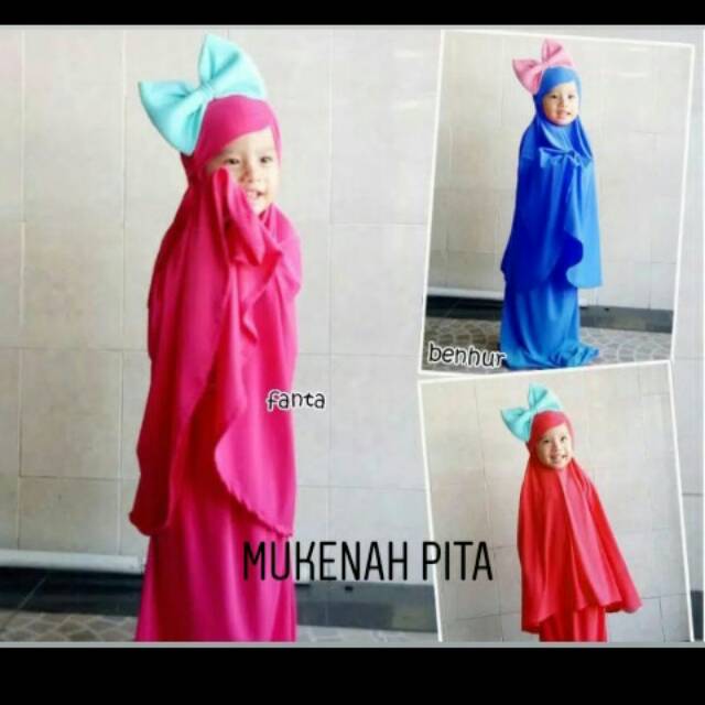 Mukenah anak/ mukenah anak kekinian/ mukenah murah