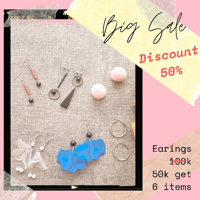 PAKET ANTING MURAH CUCI GUDANG DISCOUNT 50%