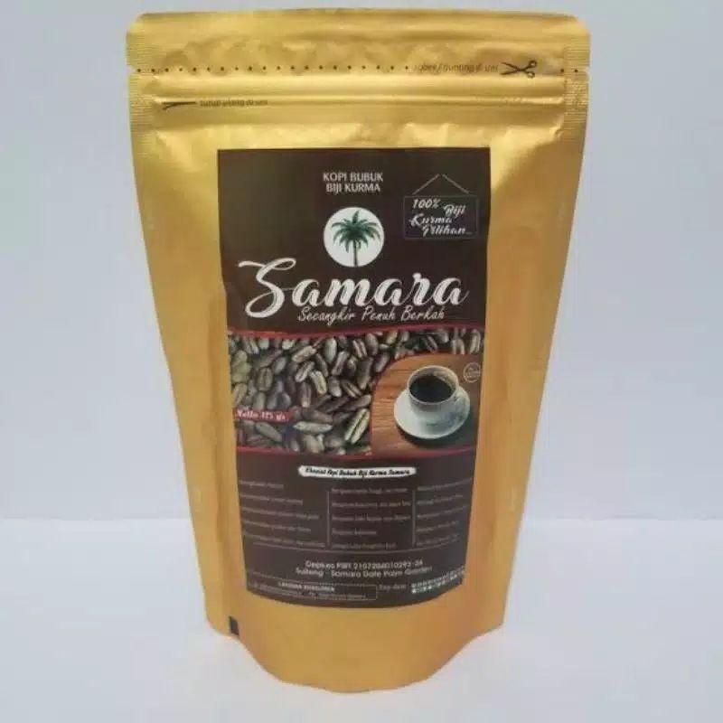 

KOPI BUBUK BIJI KURMA SAMARA 125gr , 250gr , 500gr , 1kg