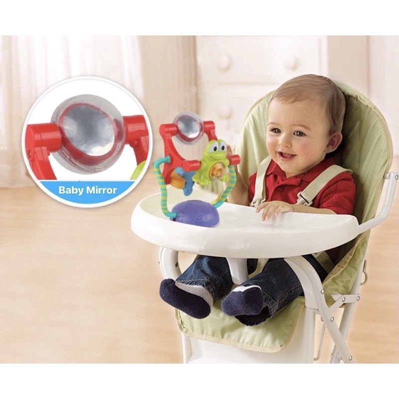 HIGH SPINNING CHAIR TOYS | Mainan High Chair Spinning Toy Baby | Mainan meja makan bayi