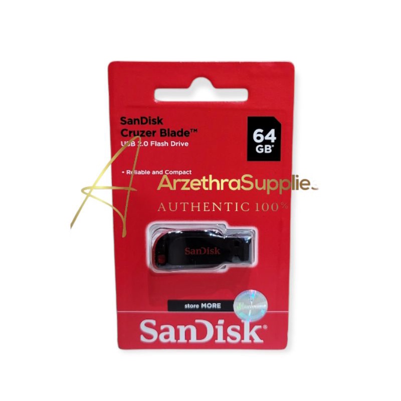 Flashdisk Sandisk Blade (CZ50) 64GB USB2.0