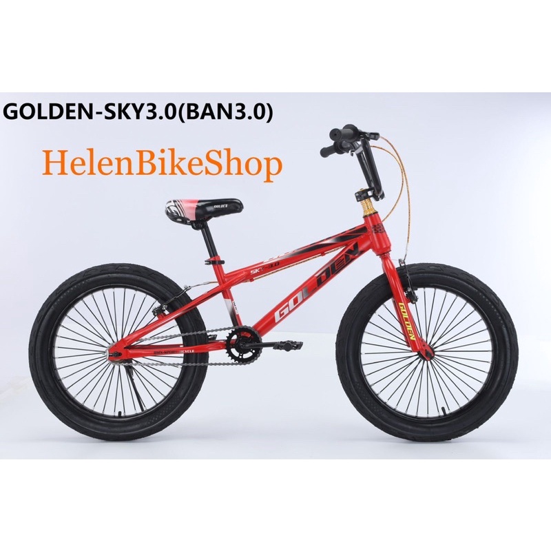 Sepeda Bmx 20 incH Golden ban jumbo 3.0