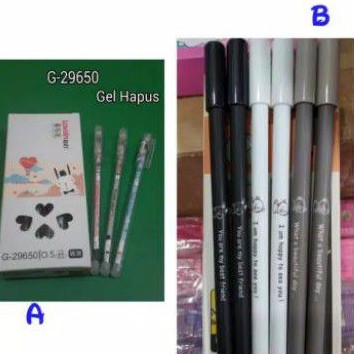 

Pulpen Karakter Bisa Hapus Selusin