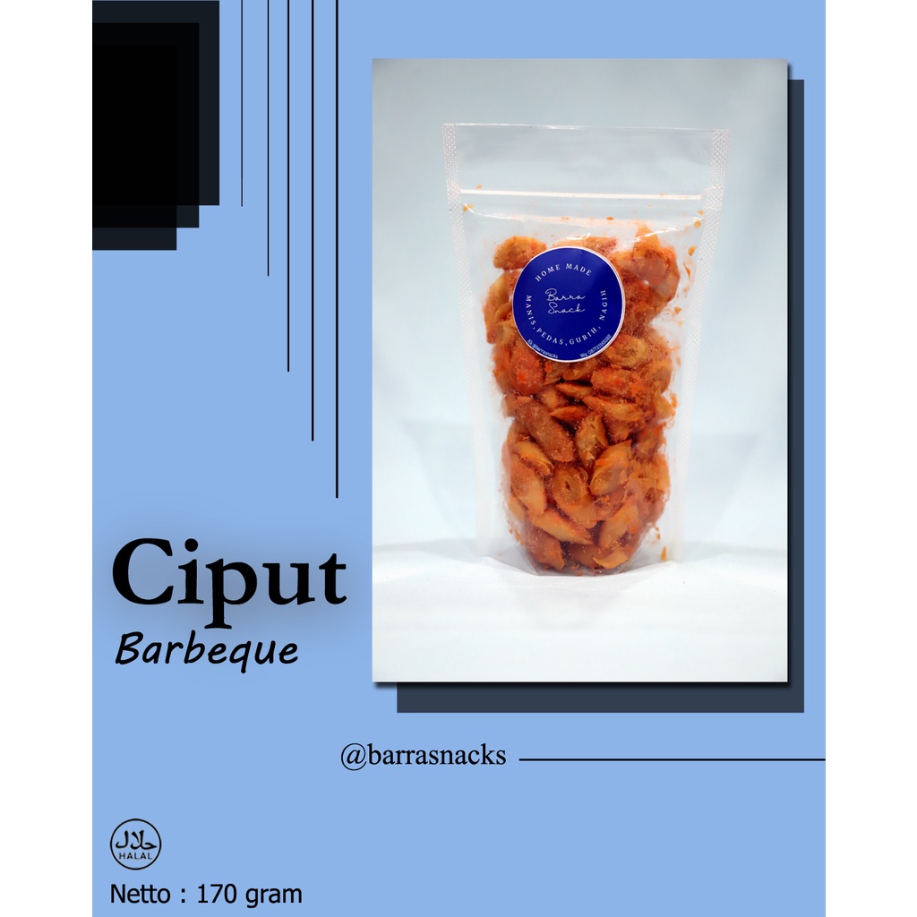 

Ciput Barbeque Barra Snack *170gram