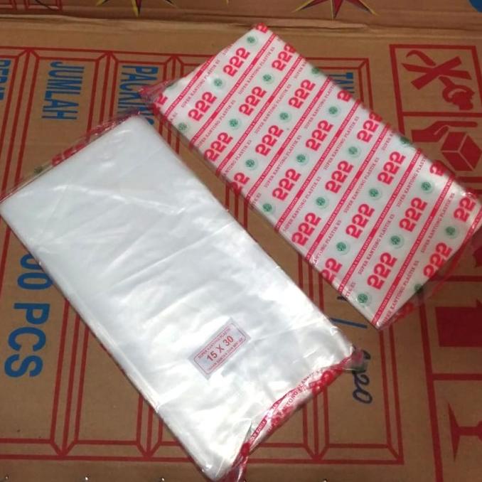 PLASTIK ES UK 15X30(ISI 5 PACK) PLASTIK PE | KANTONG PLASTIK