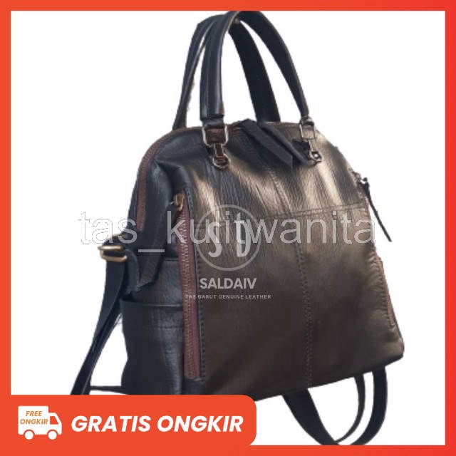 Tas Kulit Asli SDL284 Ransel Multifungsi