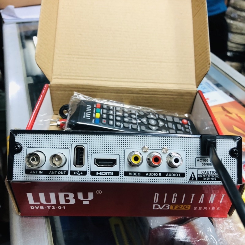 Set Top Box Luby DVBT2 Receiver TV STB Digital DVB T2-01