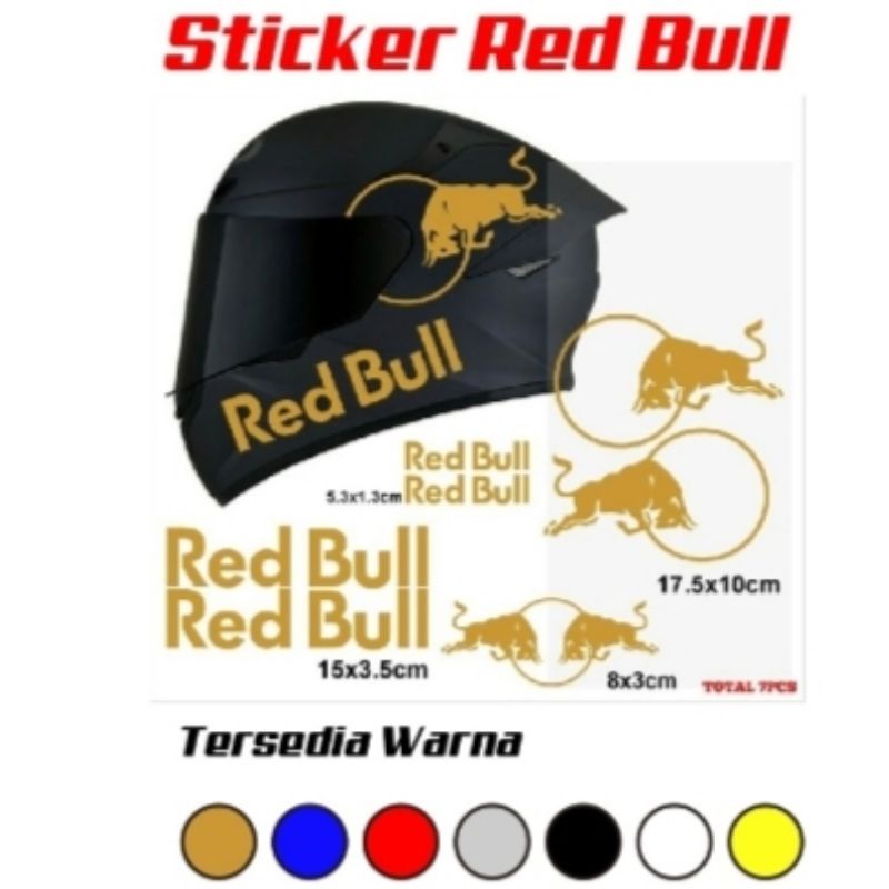 STICKER RED BULL TT COURSE