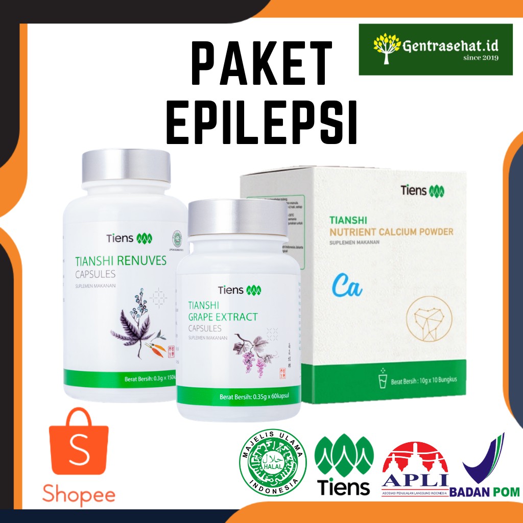 Tiens Paket Nutrisi untuk Epilepsi/ Ayan Original