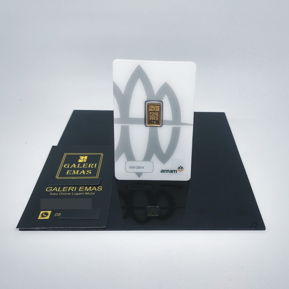 Emas Logam Mulia Antam Batangan 1 Gram