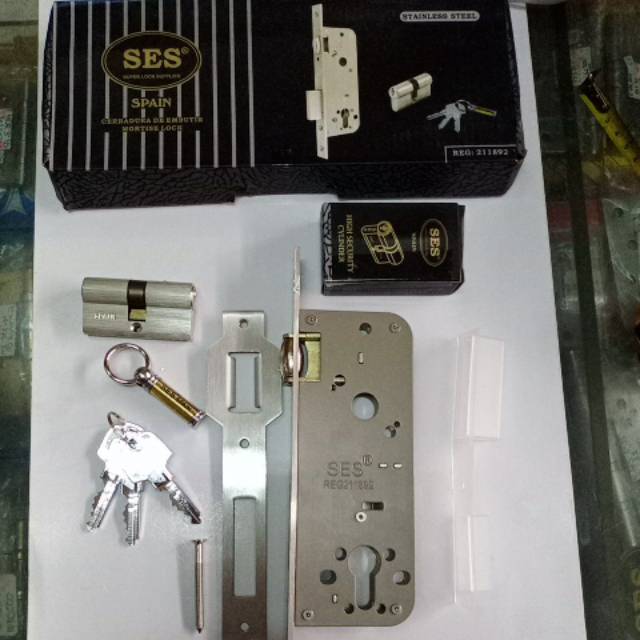 Body kunci pelor ses 40mm stainles steel