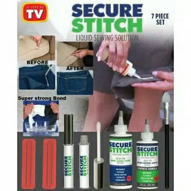 

Chrysa | SECURE STITCH LIQUID SEWING SOLUTION GLUE LEM PERBAIKAN PAKAIAN TD0158