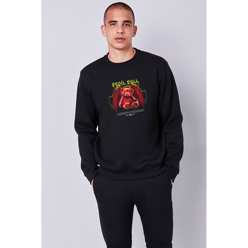 Best Seller - Sweater Sweatshirt pria dan wanita| pakaian pria switer distro| hoodie hitam surfing