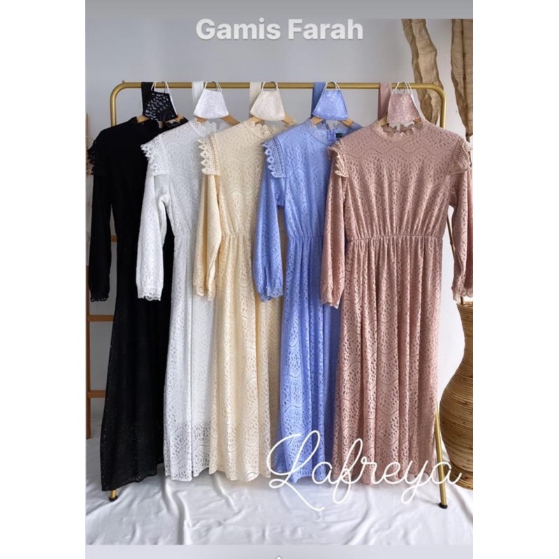 GAMIS FARAH BROKAT BY LAFREYA
