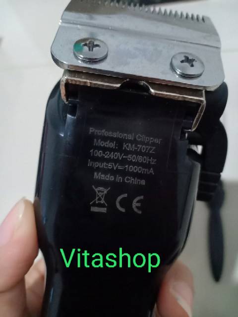 Alat cukur rambut kemei KM -707Z recharger