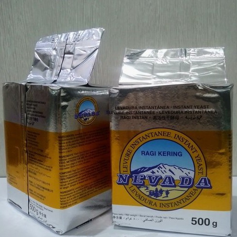 Ragi Kering Nevada 500gr Instant Dry Yeast