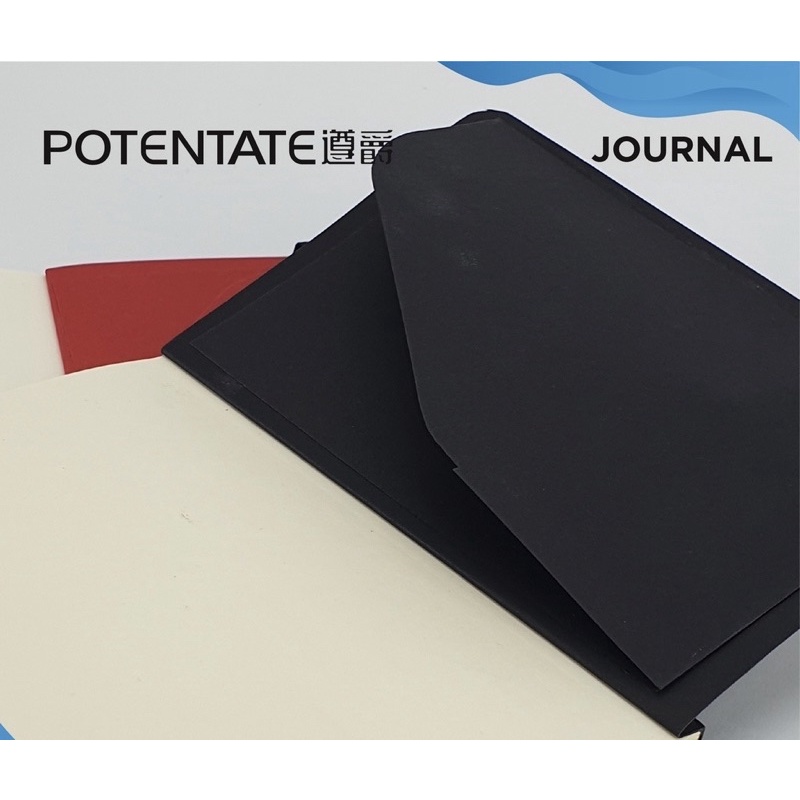 

HJK Potentate Travel Journal 10.5x14.2cm Stitch Bound Sketchbook Buku Sketsa
