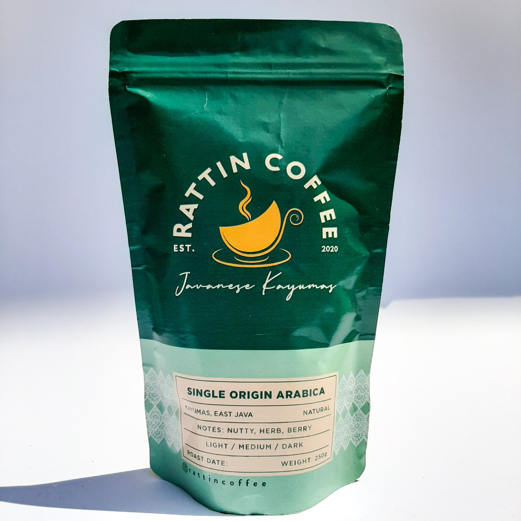 

SINGLE ORIGIN ARABIKA KAYUMAS 250GR l ARABICA COFFEE KOPI