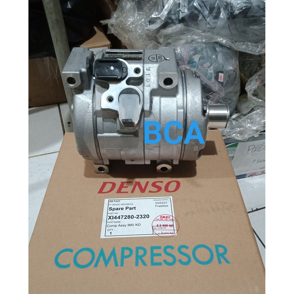 Kompresor AC Mobil Innova Double DIESEL ORIGINAL DENSO