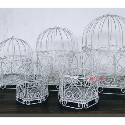 

[COD] [SBY] Sangkar Burung Besi Set Hantaran Seserahan [COD]