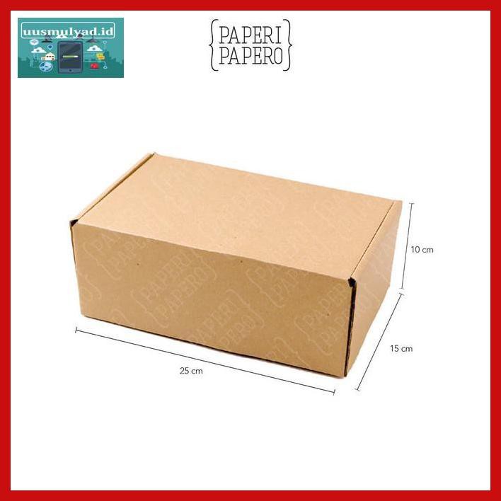 

Gt7Fher- Box Kardus - Packaging Kaos / Kue / Serba Guna (25 X 15 X 10 Cm) F68Fgio-