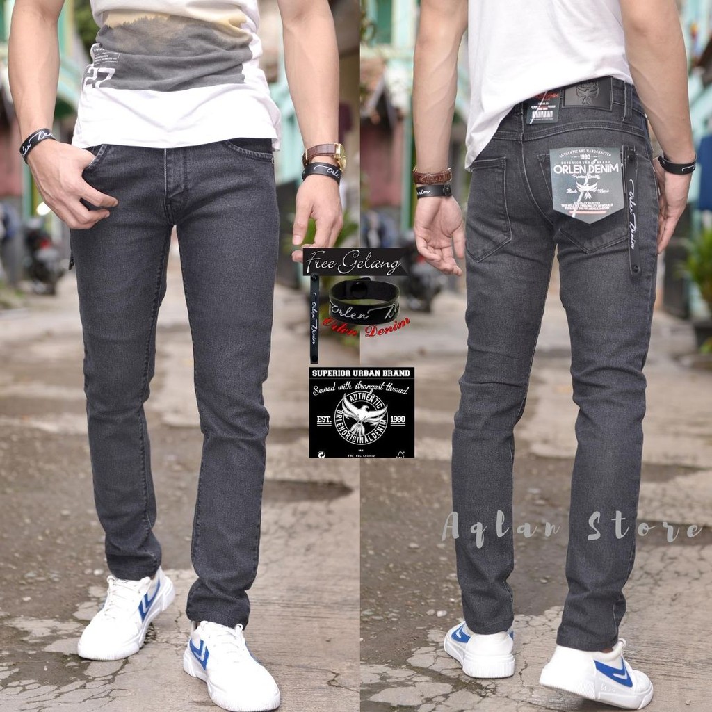 fitted jeans