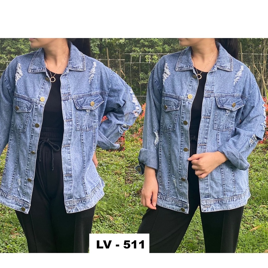 FWR - JAKET OVERSIZE JEANS SOBEK 511