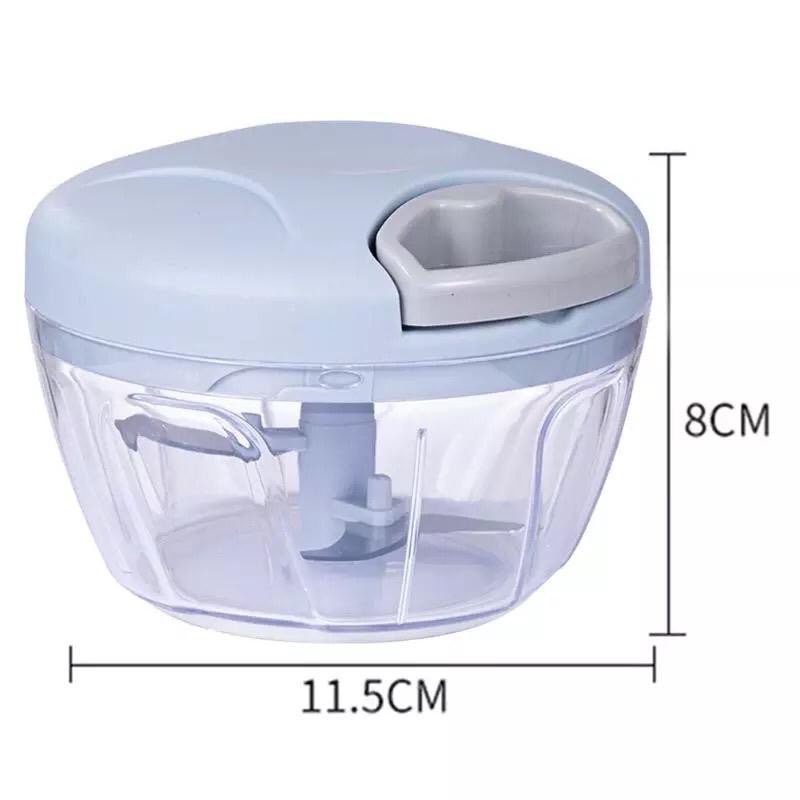 Inbodi Speedy Chopper Blender Tangan Tarik Manual Perajang Serbaguna Kapsul Cutter 3 Mata Pisau Alat Pencacah Portable Capsule Bumbu Dapur