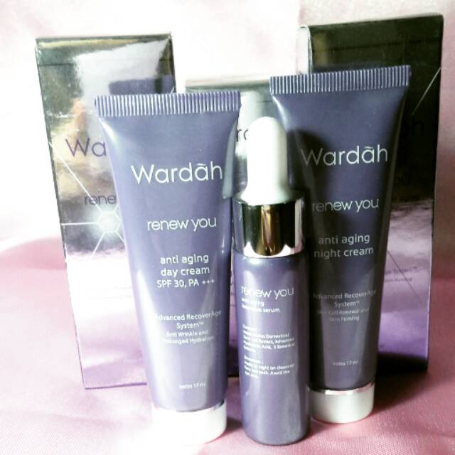 Paket Wardah renew you anti aging